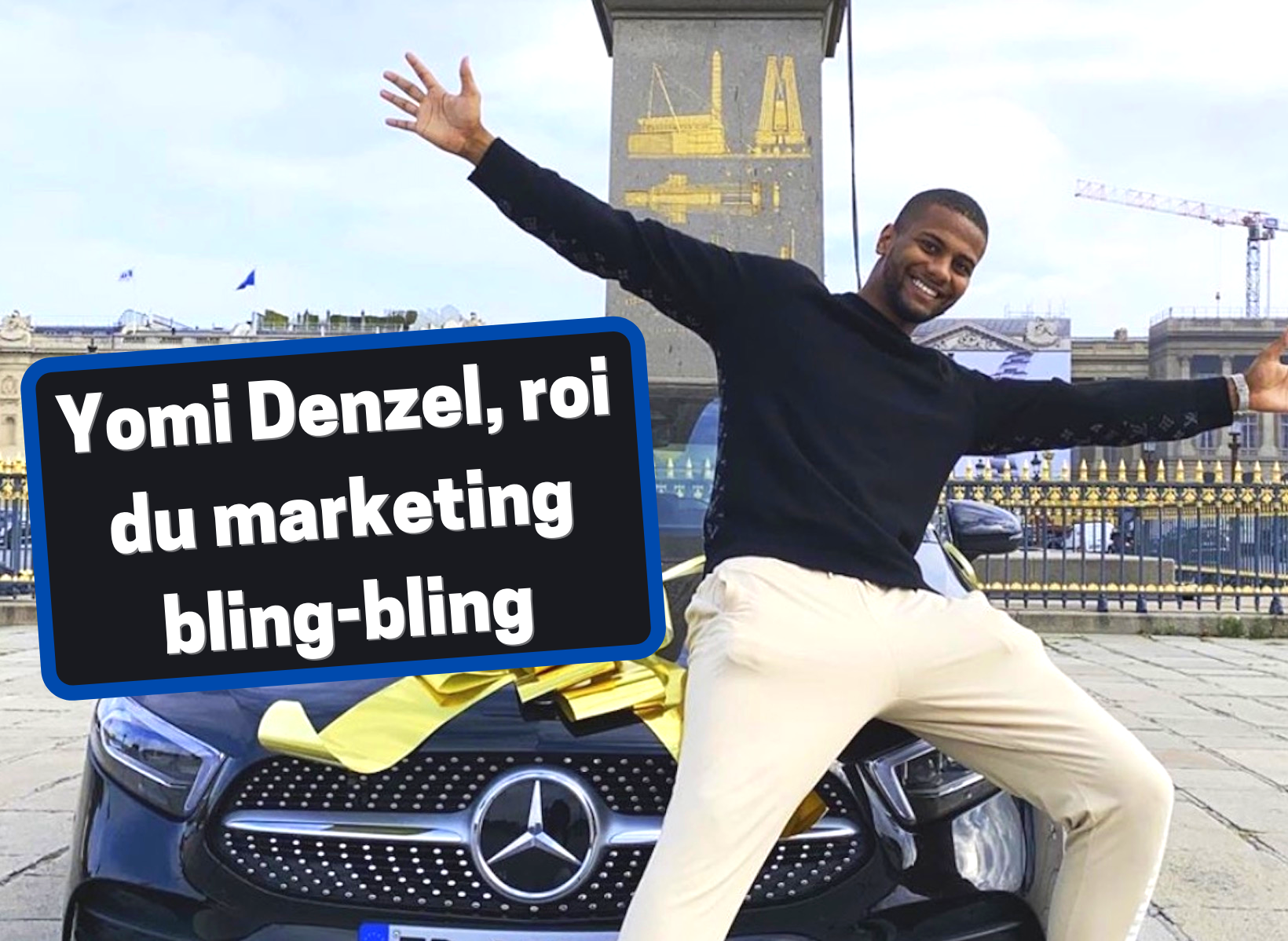 Yomi Denzel, roi incontesté du marketing blingbling, et